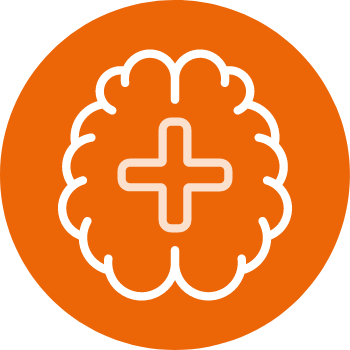 Icon als Symbol für mentale Gesundheit